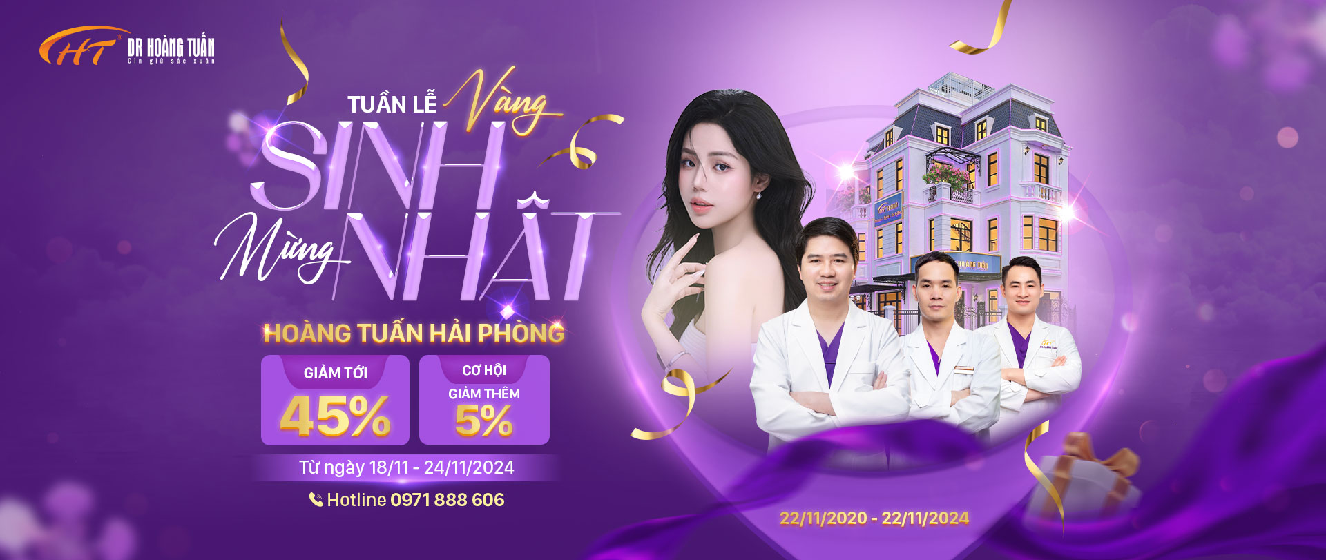 Tuần lễ vàng mừng sinh nhật Hải Phòng 18-24/11/2024